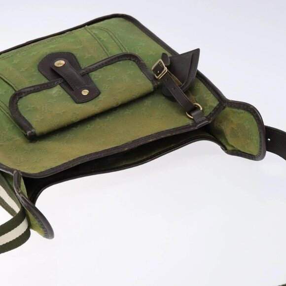 LOUIS VUITTON Monogram Mini Besace Mary Kate Bag TST Khaki LV Auth - Picture 7 of 16